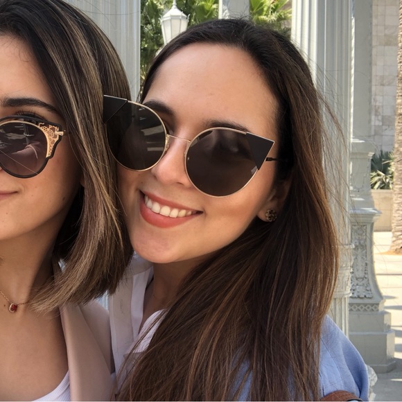 Fendi Cat Eye sunglasses Lei FF 0190/S - Picture 8 of 10